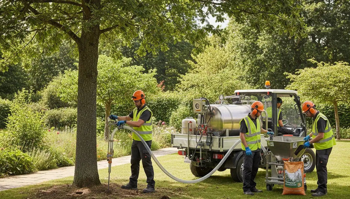 Tree fertilizing service in Pittsburgh, PA by Arbor Tree Care for healthier, stronger trees