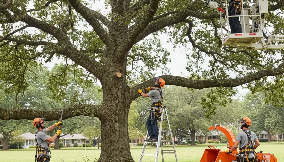 Pittsburgh, PA arborist pruning tree branches to improve safety and tree health