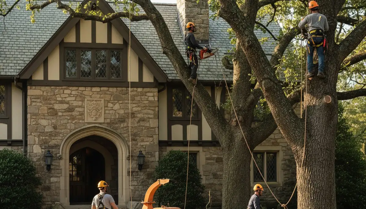 Tree service crew in Pittsburgh, PA providing professional tree care and removal
