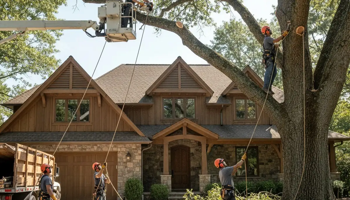 Tree service crew providing professional tree care in Pittsburgh, PA