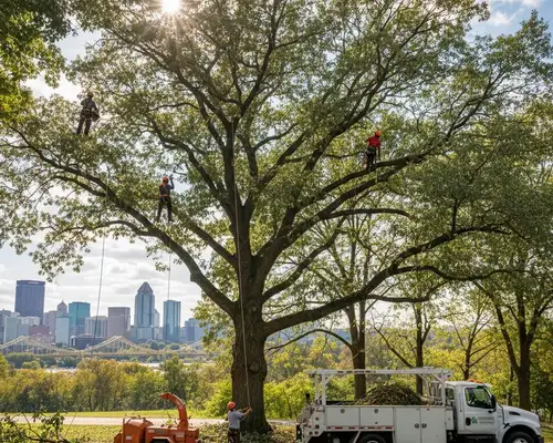 Tree trimming service for Pittsburgh, PA mature canopy care