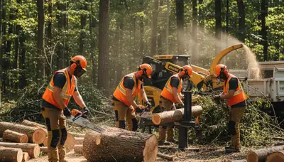 Woodlot management service in Pittsburgh, PA for healthier, safer wooded properties